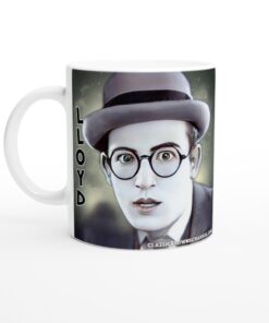 Harold Lloyd White 11oz Ceramic Mug